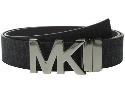 michael kors men belts|michael kors reversible leather belt.